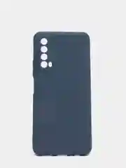 Темно-синий чехол Huawei P Smart 2021 силиконовый