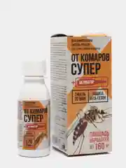 Средство от комаров "Супер", с активатором, в коробке, 80 мл