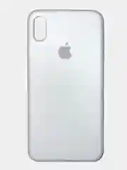 Белый чехол Silicone Case для iPhone XS Max