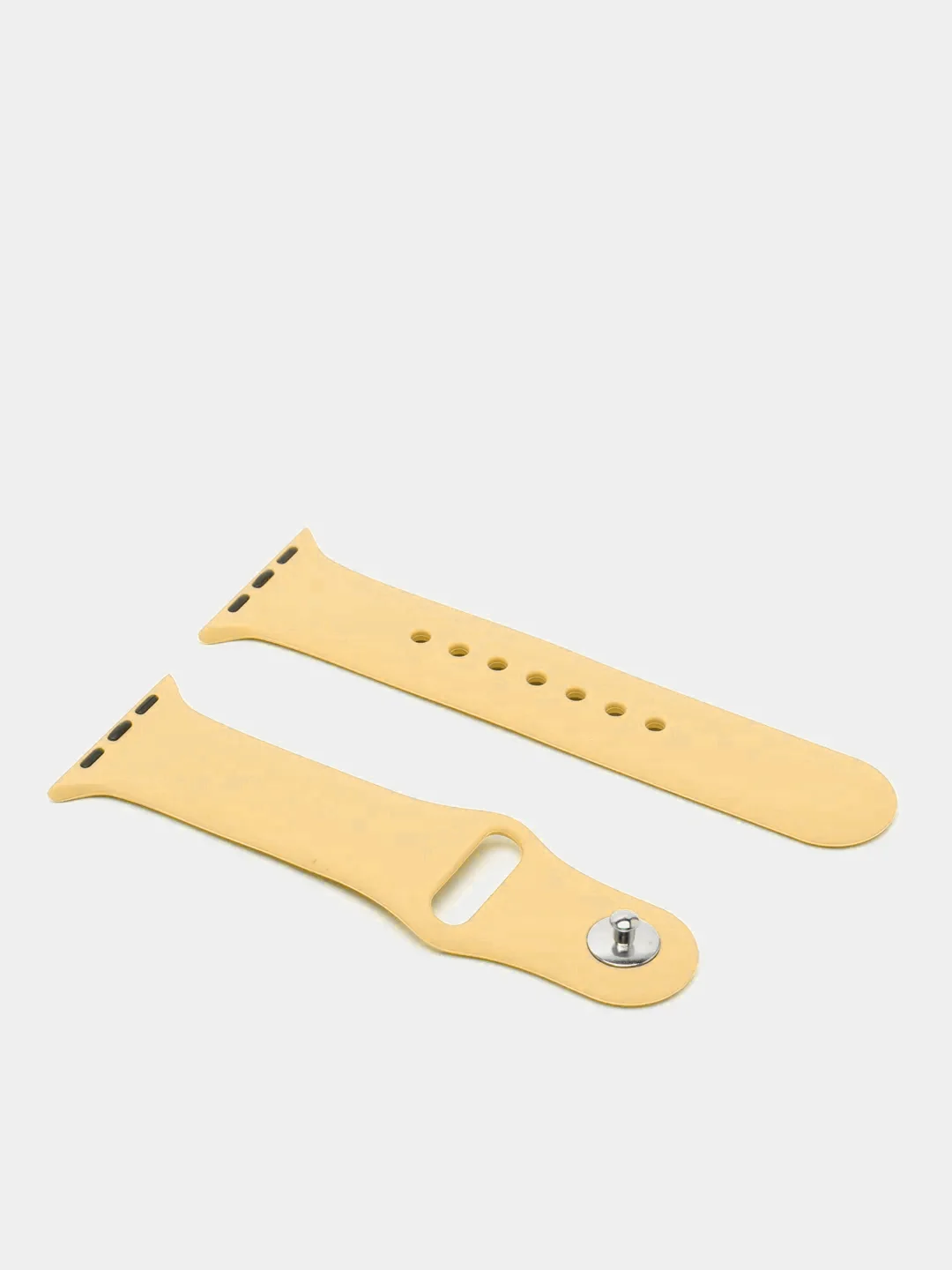 Карамельный силиконовый ремешок для Apple Watch 42 / 44 мм