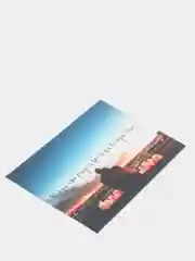 Открытка "Когда ты рядом времени всегда мало" 10*15 см на новый год/день рождения/подарок