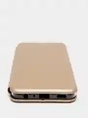 Золотой чехол книжка Samsung Galaxy A03 Core, Самсунг Галакси А03 Кор