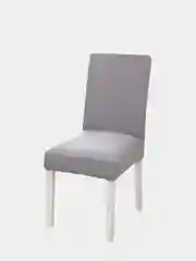 Серебряный чехол на стул