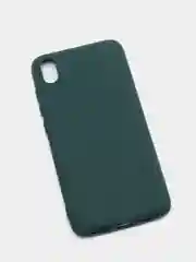 Зеленый чехол Xiaomi Redmi 7A силиконовый цветной матовый (Сяоми Редми 7А)