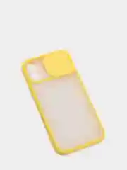 Желтый чехол с защитой для камеры на iPhone (Айфон) 6 Plus, 7, XS, 11 Pro Max, 12 mini, 13 Pro