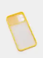 Желтый чехол с защитой для камеры на iPhone (Айфон) 6 Plus, 7, XS, 11 Pro Max, 12 mini, 13 Pro