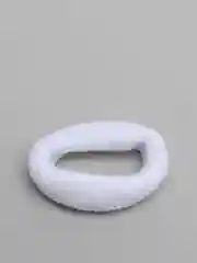 Белый резинка для волос