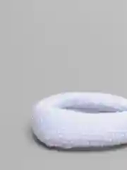 Белый резинка для волос