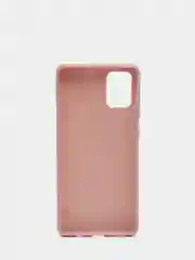Бежевый чехол Samsung Galaxy A71, Самсунг Галакси А71 силиконовый, цветной, матовый