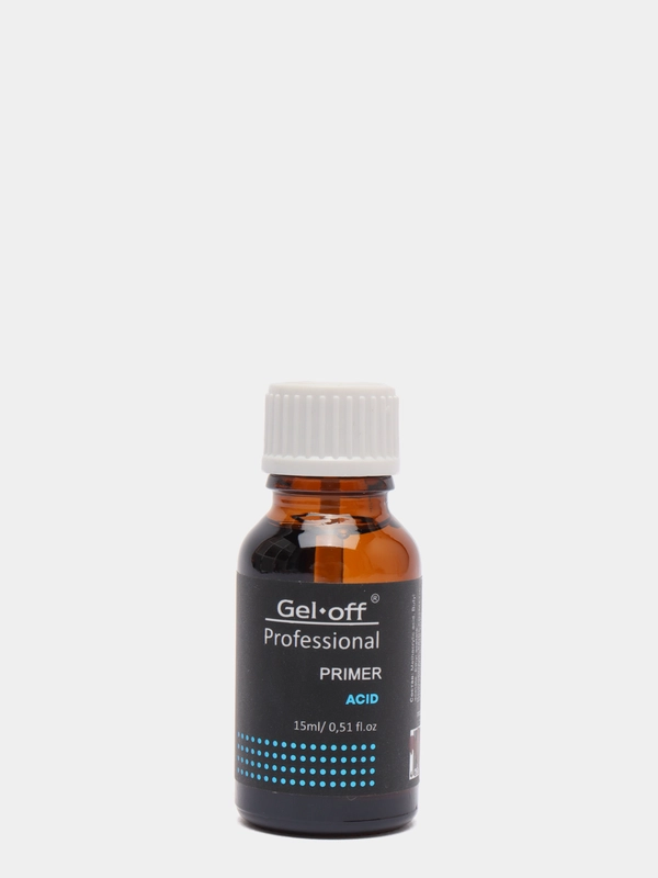 Праймер кислотный GEL-off Professional, с кисточкой, 15 мл