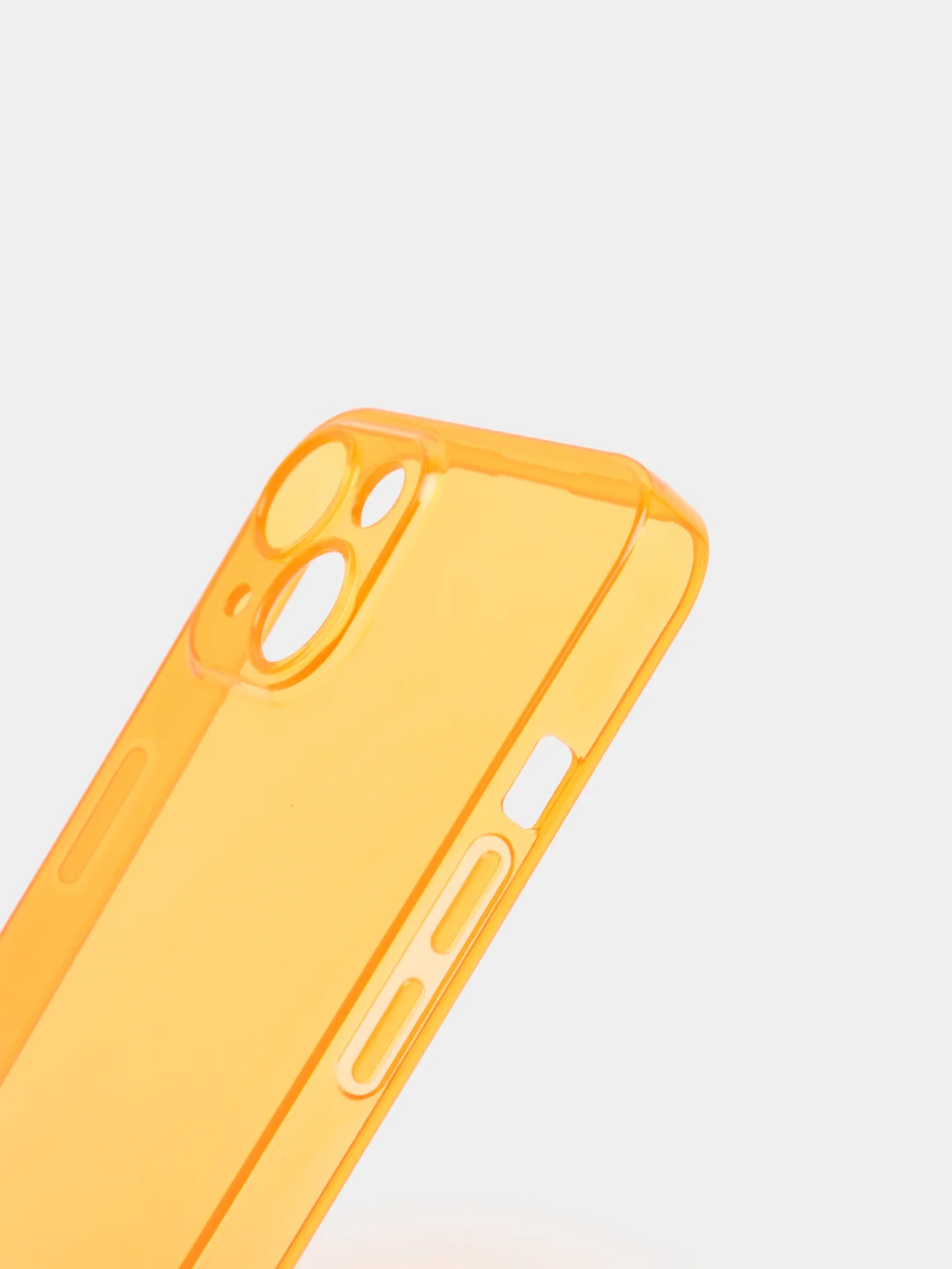 Оранжевый чехол для iPhone 11, 12, 13, 7, 8, SE 2020, Plus, X, XS, XR, Max, Pro, mini, прозрачный