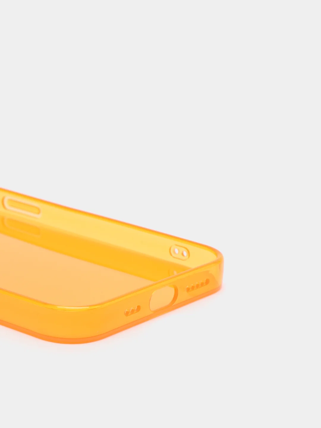 Оранжевый чехол для iPhone 11, 12, 13, 7, 8, SE 2020, Plus, X, XS, XR, Max, Pro, mini, прозрачный