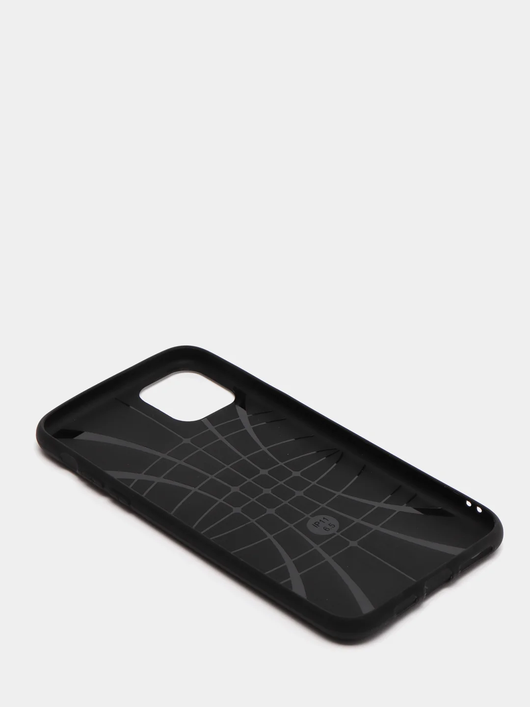 Силиконовый чёрный матовый чехол для iPhone 11 Pro Max, 12 Pro Max, 13 Pro Max, 14 Plus