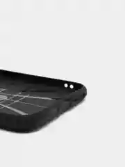 Силиконовый чёрный матовый чехол для iPhone 11 Pro Max, 12 Pro Max, 13 Pro Max, 14 Plus