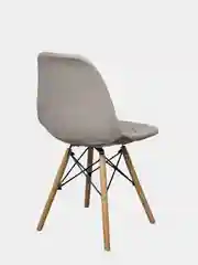 Бежевый чехол на стул Eames, с поролоном