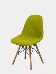 Оливковый чехол на стул Eames, с поролоном