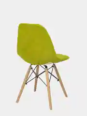 Оливковый чехол на стул Eames, с поролоном