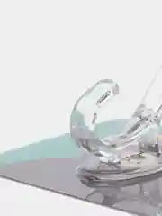 Аметистовый крючок детский держатель вешалка на кухню и в ванную для проводов самоклеящийся на липучке