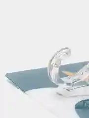 Алый крючок детский держатель вешалка на кухню и в ванную для проводов самоклеящийся на липучке