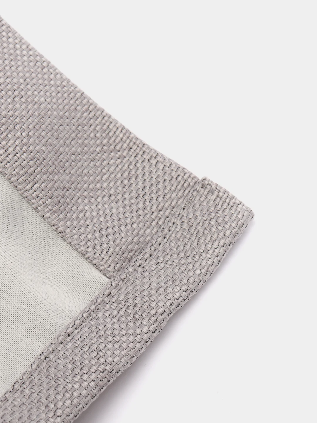 Серый металлик комплект штор Loluno Home Textile LU-0693