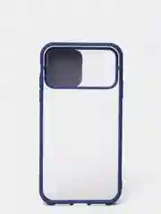 Синий чехол с защитой для камеры на iPhone (Айфон) 6 Plus, 7, XS, 11 Pro Max, 12 mini, 13 Pro