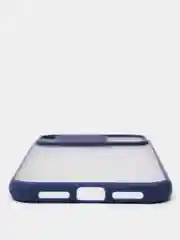 Синий чехол с защитой для камеры на iPhone (Айфон) 6 Plus, 7, XS, 11 Pro Max, 12 mini, 13 Pro