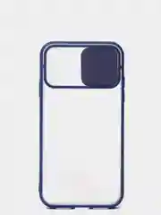Синий чехол с защитой для камеры на iPhone (Айфон) 6 Plus, 7, XS, 11 Pro Max, 12 mini, 13 Pro