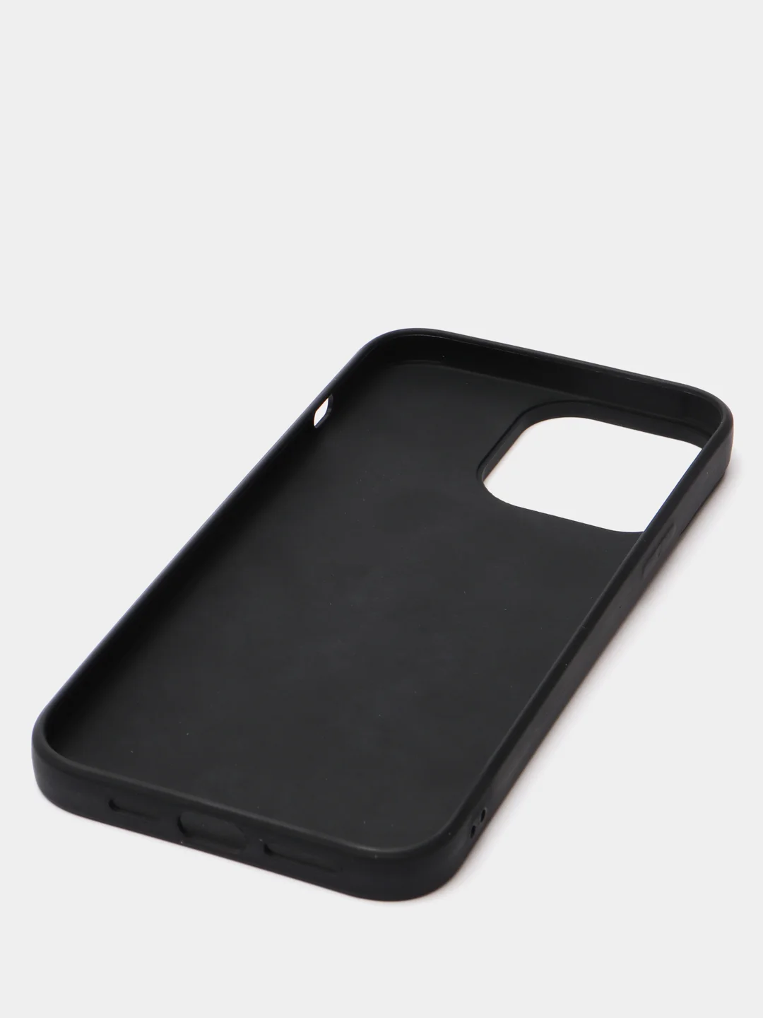 Чехол черный силиконовый iPhone 13 mini, 7 Plus, 8 Plus, X, Xs, 11, 11 Pro, 5, 6, 6s, 6 Plus