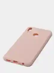 Бежевый чехол Huawei Honor 8X силиконовый цветной матовый (Хуавей Хонор 8Х)