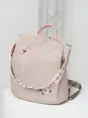 Розовый рюкзак женский
