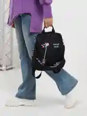 Черный рюкзак женский