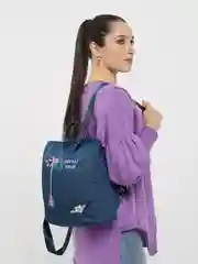Розовый рюкзак женский