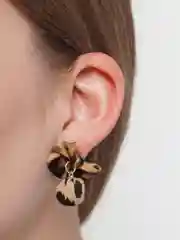 Серьги с искусственным жемчугом