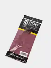 Бордовый бумага тишью, 10 листов
