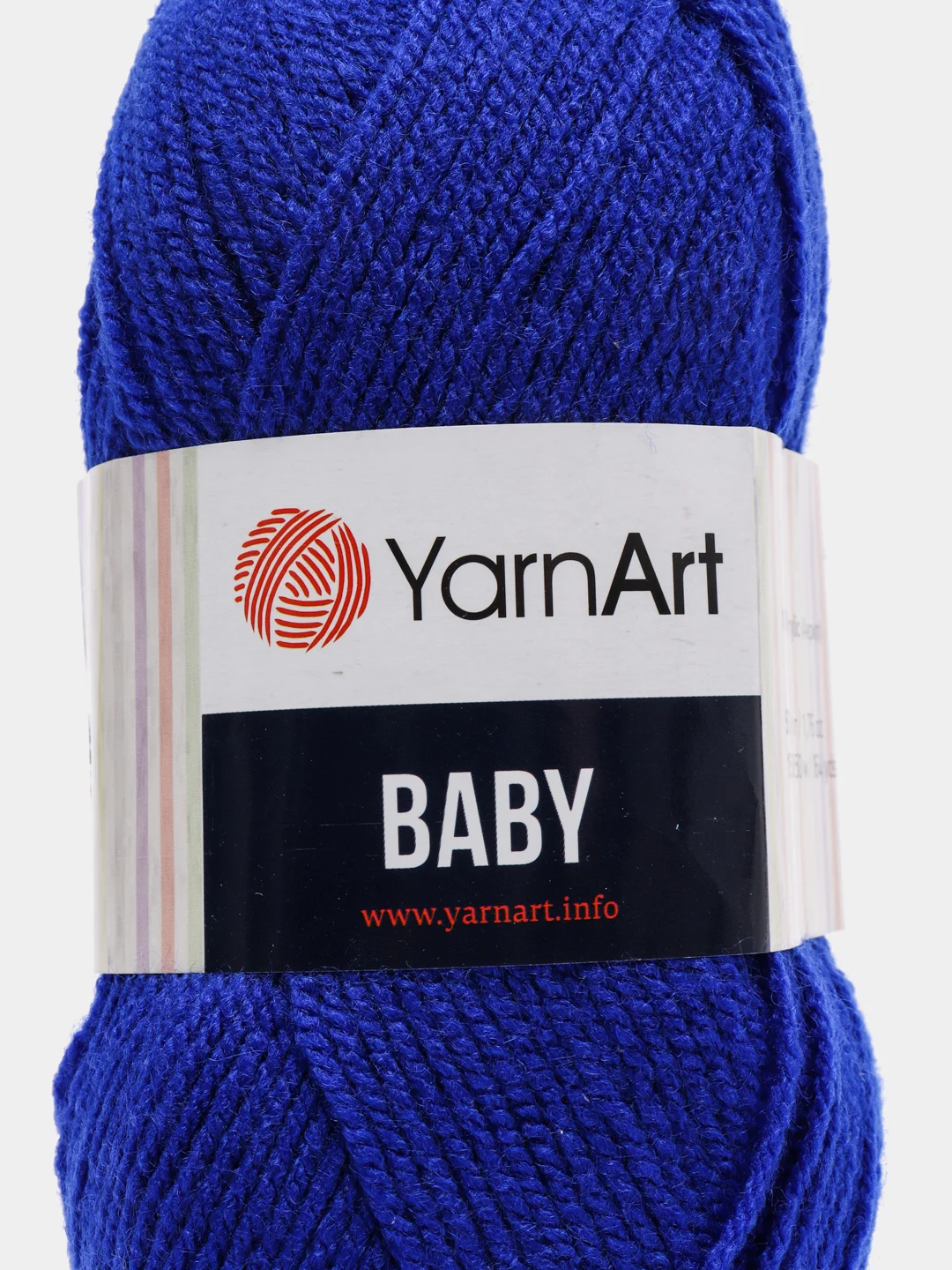 Синий пряжа YarnArt "Baby", 50г, 150м, 100% акрил