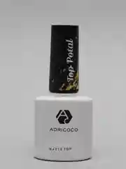 Золотой топ (закрепитель) для гель-лак Adricoco Potal, 8 мл