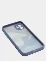 Голубой чехол "Волна" для iPhone, на айфон 7/8 Plus 11 12/12 Pro 13 XR
