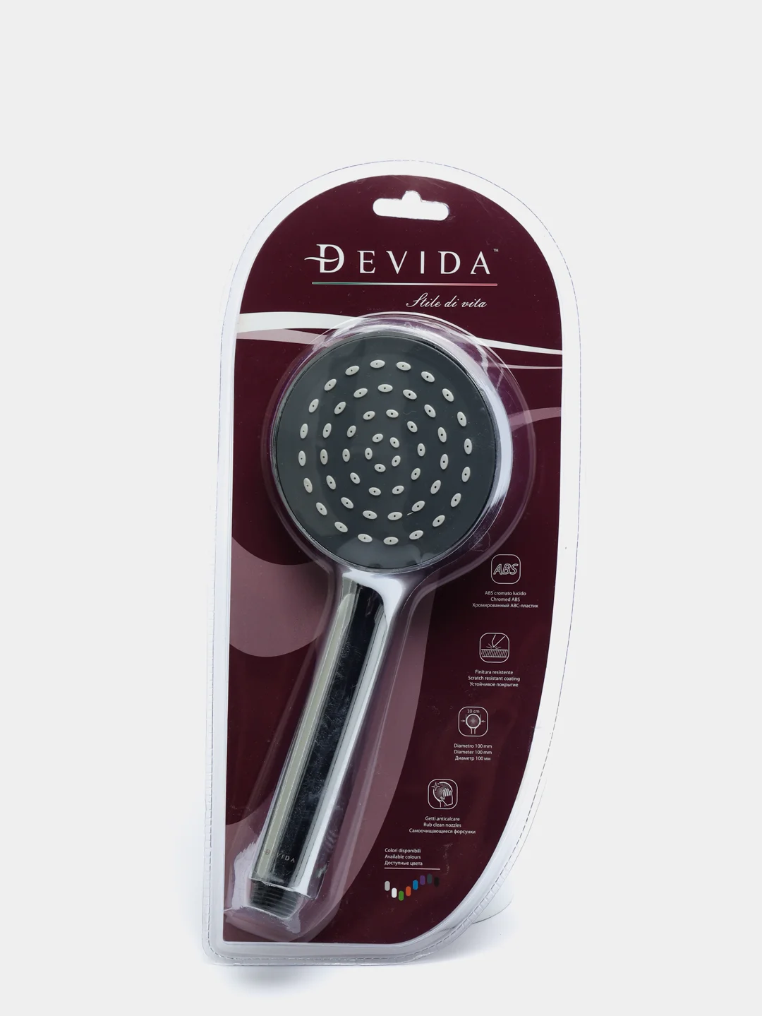 Лейка DEVIDA 002, серая, 1-позиционная в блистере