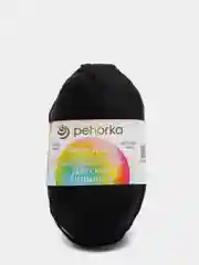 Черный пряжа Пехорка Детская новинка, акрил, 50 г, 200 м