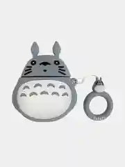 Бежевый меланж чехол для наушников AirPods 1/2 силиконовый