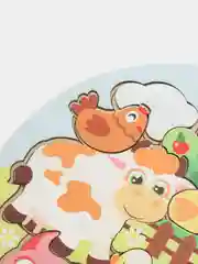 Белый головоломки-сортер деревянные