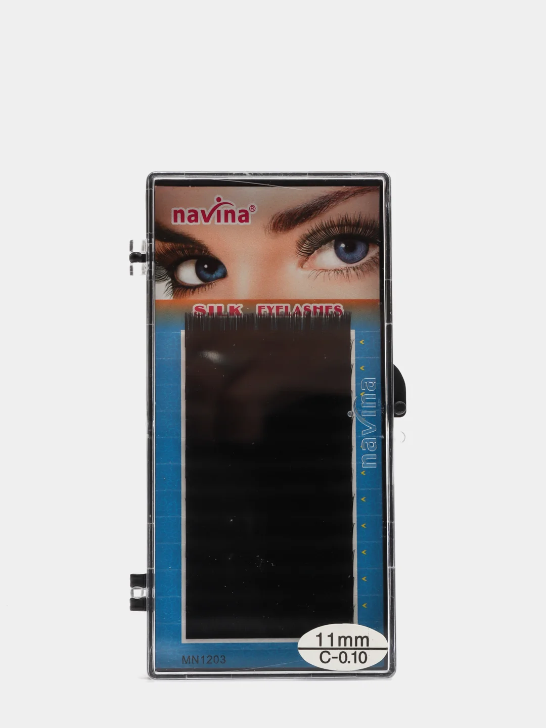 Ресницы для наращивания NaVina, изгибы C, D