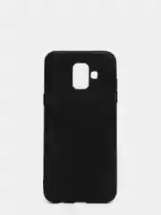 Черный чехол Samsung Galaxy A6 2018 силиконовый