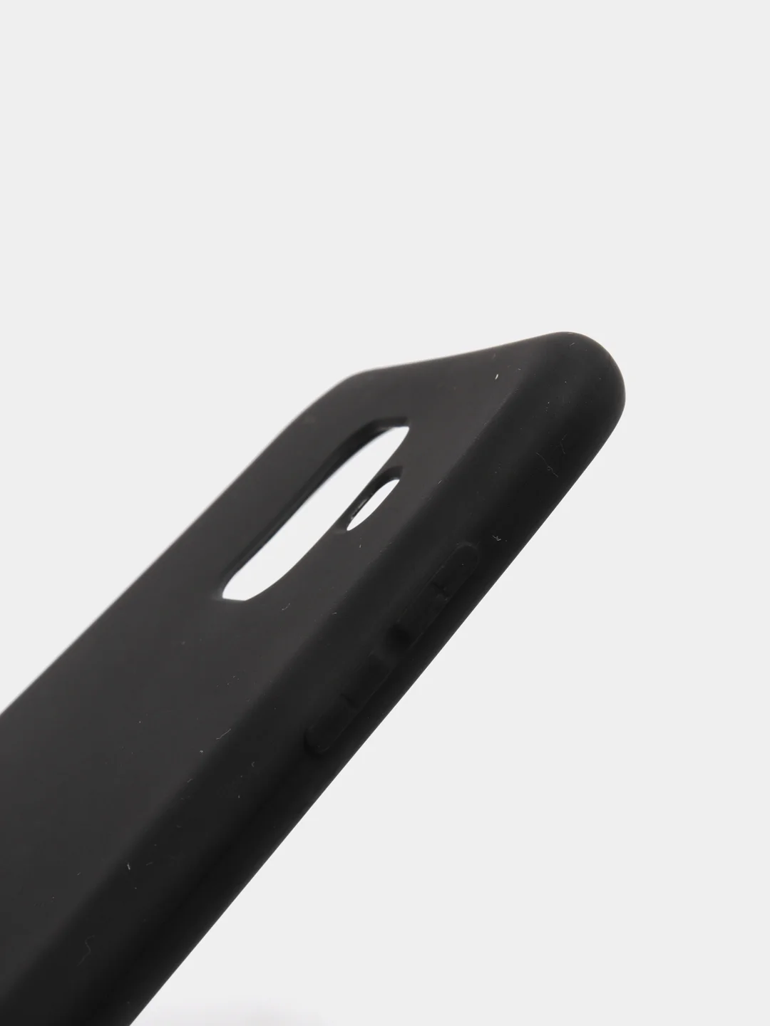Черный чехол Samsung Galaxy A6 2018 силиконовый