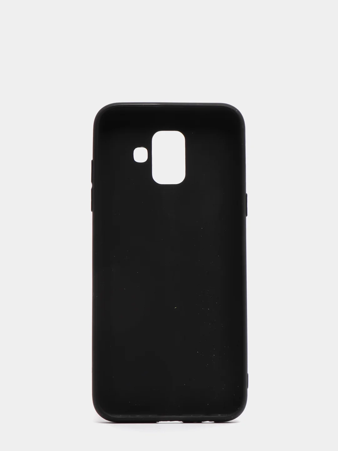 Черный чехол Samsung Galaxy A6 2018 силиконовый
