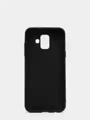 Черный чехол Samsung Galaxy A6 2018 силиконовый
