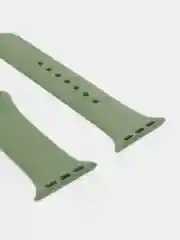 Оливковый ремешок, силиконовый, цветной, для Apple Watch, 38, 40, 42, 44, 45, 49 мм
