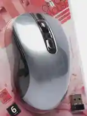 Серый мышь беспроводная Smartbuy LUCK, серая и черная
