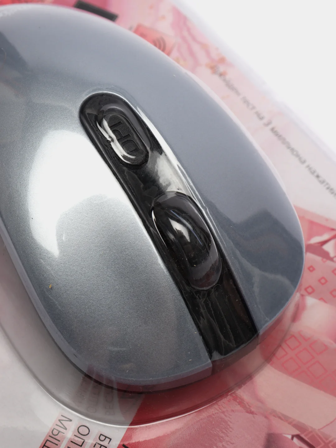 Серый мышь беспроводная Smartbuy LUCK, серая и черная