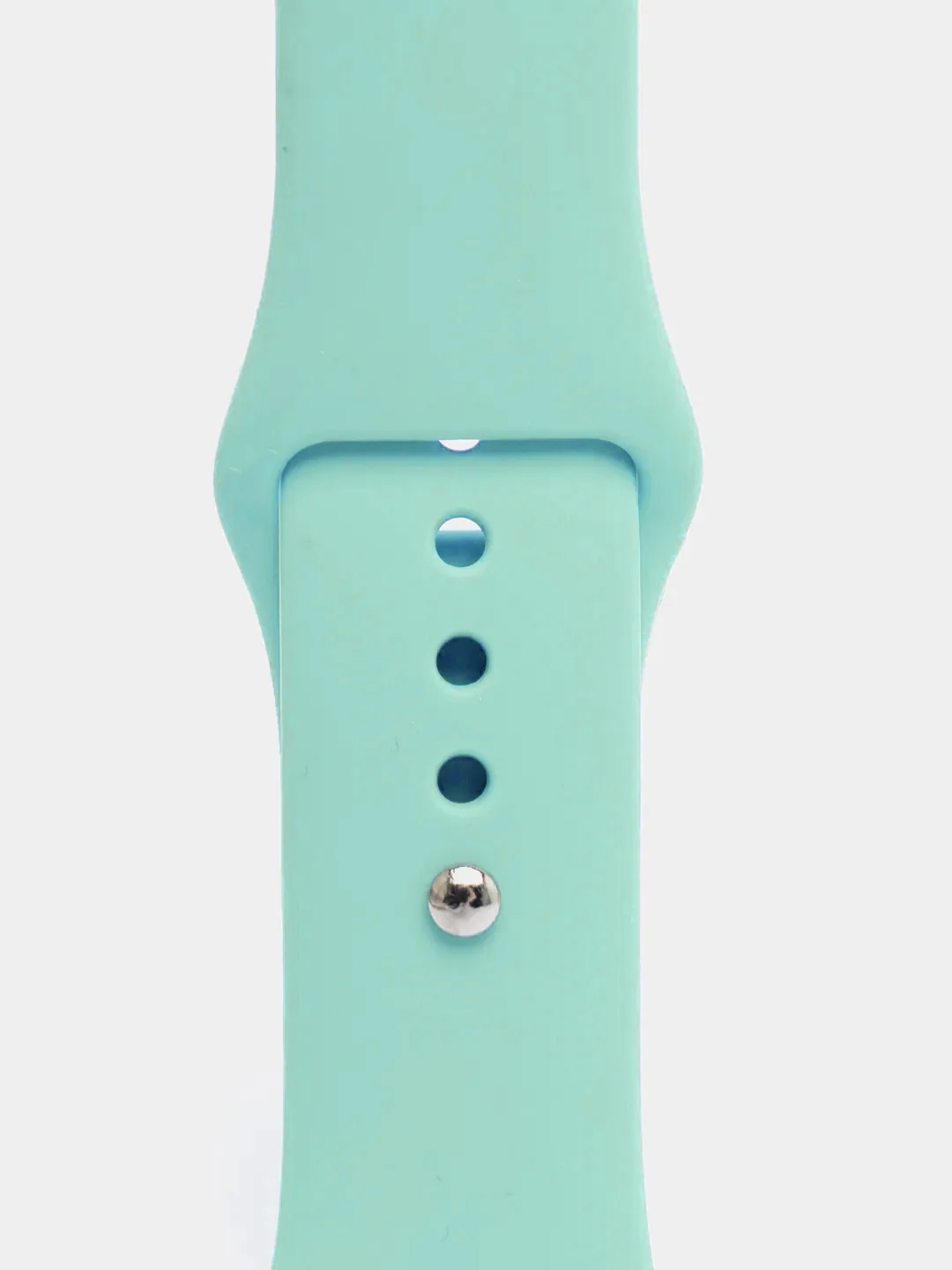 Бирюзовый ремешок, силиконовый, цветной, для Apple Watch, 38, 40, 42, 44, 45, 49 мм